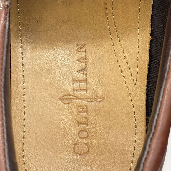 Cole Haan Driving Loafers Leather Air Soles Shoes Men's 8 M Slip On Classiccore - Picture 6 of 16